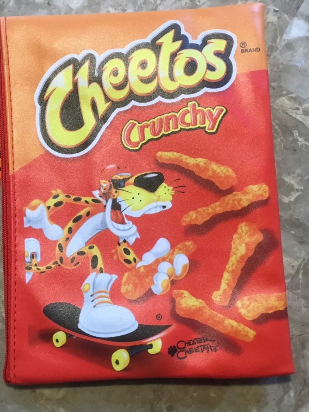 Pencil/ Cosmetics Cheetos Crunchy Bag with Zipper